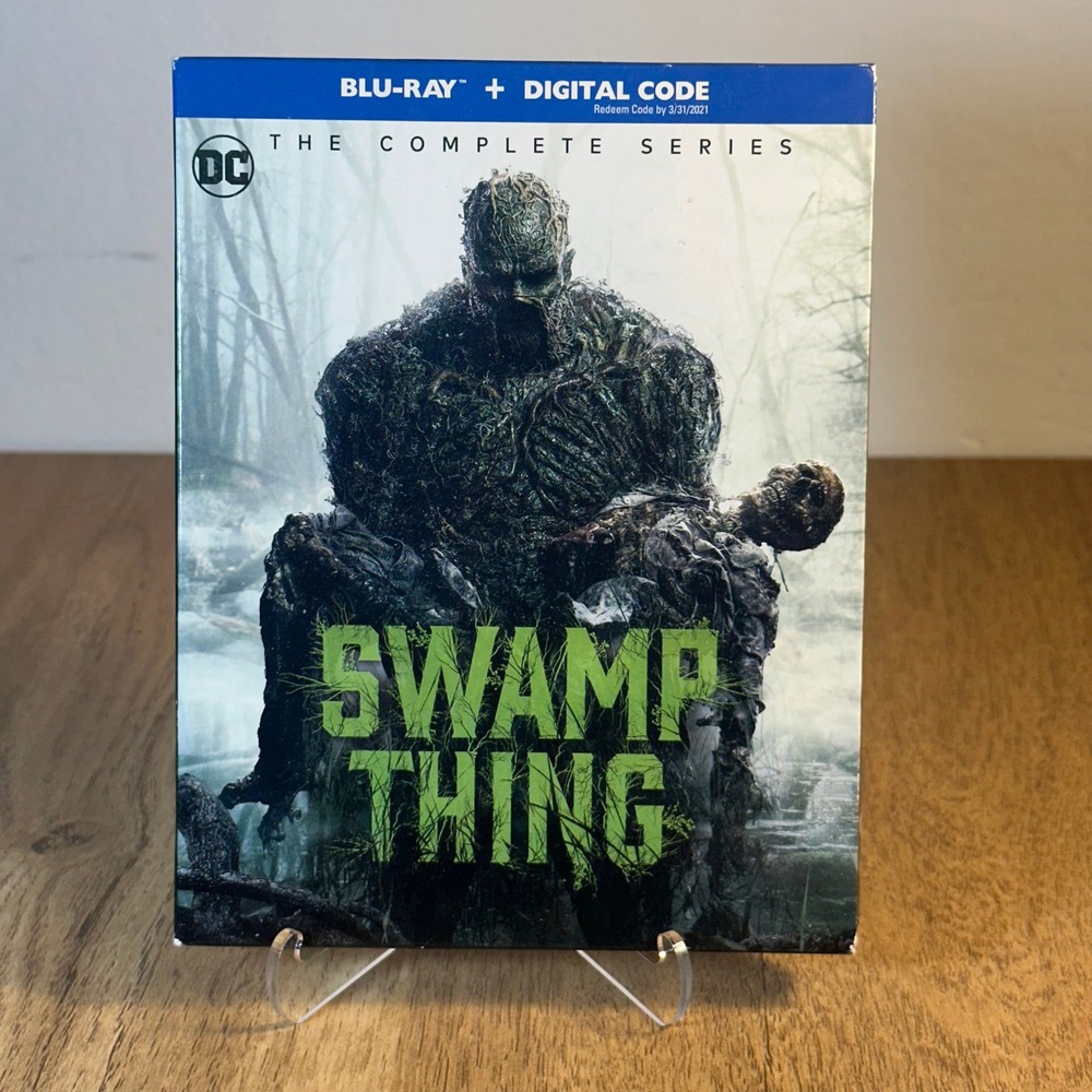 Warner Bros Swamp Thing The Complete Series Blu-ray Blue Good DC Universe Horror